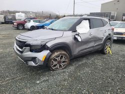 Salvage cars for sale at Elmsdale, NS auction: 2021 KIA Seltos SX