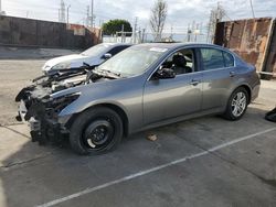 Salvage cars for sale at Wilmington, CA auction: 2013 Infiniti G37 Base