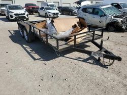 Salvage trucks for sale at Kansas City, KS auction: 2010 Load 2010 Fischer Tharp Utility Trailer