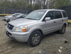 Honda salvage cars for sale: 2005 Honda Pilot EXL