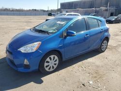 Salvage cars for sale at Fredericksburg, VA auction: 2014 Toyota Prius C