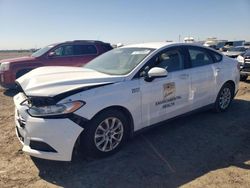 Salvage cars for sale at Houston, TX auction: 2015 Ford Fusion S