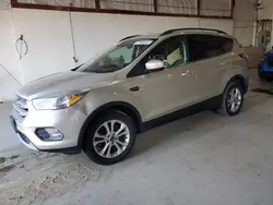 Salvage cars for sale at Lexington, KY auction: 2018 Ford Escape SE