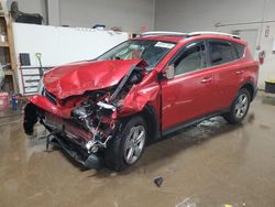 Salvage cars for sale at Elgin, IL auction: 2015 Toyota Rav4 XLE