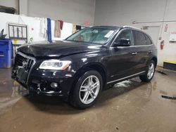 Salvage cars for sale at Elgin, IL auction: 2016 Audi Q5 Premium Plus