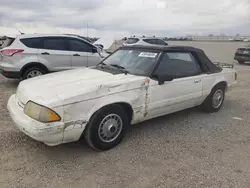 Salvage cars for sale at Earlington, KY auction: 1993 Ford Mustang LX