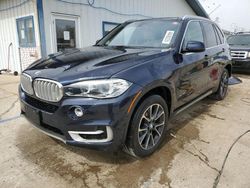 Salvage cars for sale at Pekin, IL auction: 2017 BMW X5 XDRIVE35I