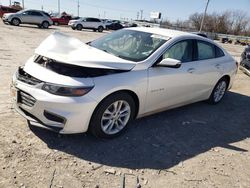 Salvage cars for sale at Oklahoma City, OK auction: 2016 Chevrolet Malibu LT