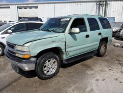 Salvage cars for sale at Montgomery, AL auction: 2002 Chevrolet Tahoe C1500