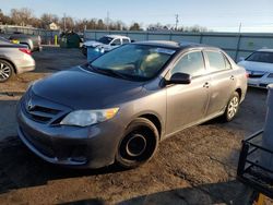 Salvage cars for sale at Pennsburg, PA auction: 2013 Toyota Corolla Base