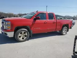 Salvage trucks for sale at Lebanon, TN auction: 2015 Chevrolet Silverado K1500 LT