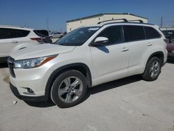 Salvage cars for sale at Haslet, TX auction: 2016 Toyota Highlander Limited