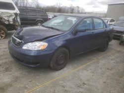 Salvage cars for sale at Spartanburg, SC auction: 2006 Toyota Corolla CE