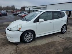 Honda fit salvage cars for sale: 2007 Honda FIT S