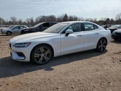 Salvage cars for sale at Chalfont, PA auction: 2021 Volvo S60 T8 Recharge Inscription