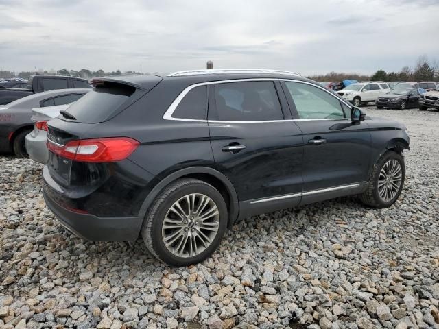 2016 Lincoln MKX Reserve