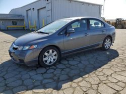 Salvage cars for sale at Martinez, CA auction: 2009 Honda Civic LX