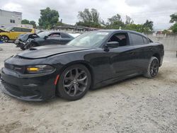 Salvage cars for sale at Opa Locka, FL auction: 2019 Dodge Charger GT