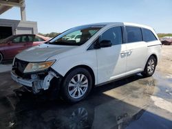 Salvage cars for sale at West Palm Beach, FL auction: 2012 Honda Odyssey EXL