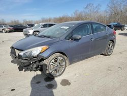 Salvage cars for sale at Ellwood City, PA auction: 2014 KIA Forte EX