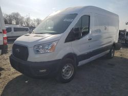 Salvage cars for sale at Assonet, MA auction: 2022 Ford Transit T-250