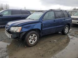 Salvage cars for sale at Arlington, WA auction: 2001 Toyota Highlander