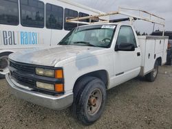 Salvage trucks for sale at Rancho Cucamonga, CA auction: 2000 GMC Sierra C3500