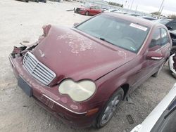 Carros salvage a la venta en subasta: 2003 Mercedes-Benz C 320