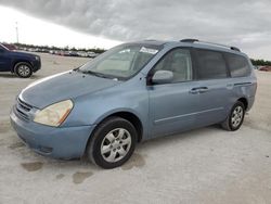 Salvage cars for sale at Arcadia, FL auction: 2010 KIA Sedona LX