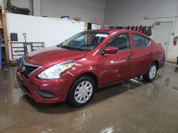 Salvage cars for sale at Elgin, IL auction: 2016 Nissan Versa S