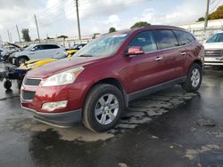 Salvage cars for sale from Copart Miami, FL: 2010 Chevrolet Traverse LT