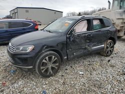 Volkswagen salvage cars for sale: 2017 Volkswagen Touareg Wolfsburg