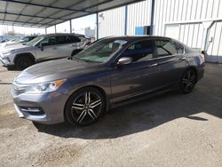 Salvage cars for sale at Sacramento, CA auction: 2016 Honda Accord Sport