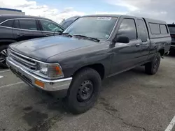 Salvage trucks for sale at Rancho Cucamonga, CA auction: 1991 Toyota Pickup 1/2 TON Extra Long Wheelbase DLX