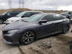 Salvage cars for sale from Copart Littleton, CO: 2018 Honda Civic SI