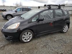 Salvage cars for sale at Arlington, WA auction: 2009 Honda FIT Sport