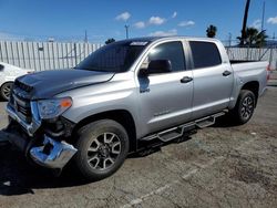 Salvage cars for sale at Van Nuys, CA auction: 2015 Toyota Tundra Crewmax SR5