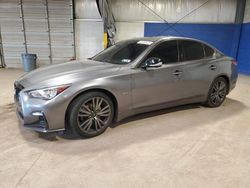 Infiniti salvage cars for sale: 2020 Infiniti Q50 Pure