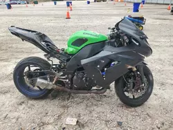 Salvage motorcycles for sale at Knightdale, NC auction: 2007 Kawasaki ZX1000 D