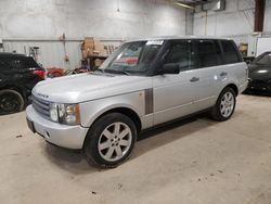 Land Rover salvage cars for sale: 2004 Land Rover Range Rover HSE