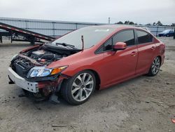 Salvage cars for sale at Fredericksburg, VA auction: 2012 Honda Civic SI