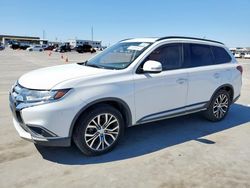 Clean Title Cars for sale at auction: 2016 Mitsubishi Outlander SE