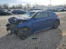 Salvage cars for sale at Columbus, OH auction: 2016 Hyundai Veloster Turbo