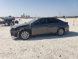 Salvage cars for sale from Copart New Braunfels, TX: 2012 Toyota Camry Base