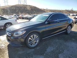 Salvage cars for sale at Littleton, CO auction: 2018 Mercedes-Benz C 300 4matic