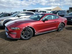 Salvage cars for sale at Brighton, CO auction: 2018 Ford Mustang