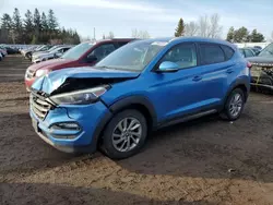 Salvage cars for sale at Bowmanville, ON auction: 2016 Hyundai Tucson Limited