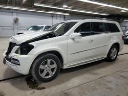 Salvage cars for sale at Wheeling, IL auction: 2012 Mercedes-Benz GL 550 4matic