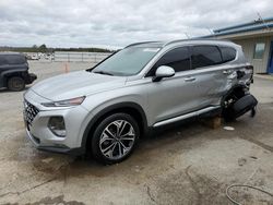 Salvage cars for sale at Memphis, TN auction: 2020 Hyundai Santa FE SEL