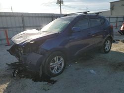 Salvage cars for sale at Jacksonville, FL auction: 2010 Hyundai Tucson GLS